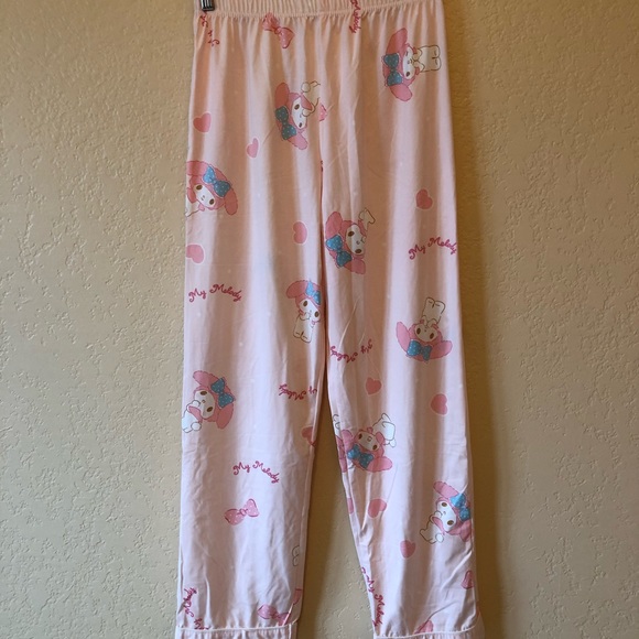 Hello Kitty My Melody Pajamas Set Size - Picture 4 of 8